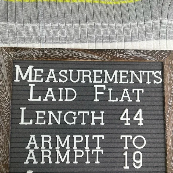 Anthropologie Daily Practice Tuvalu Sleeveless Sweater Dress Stripe Size Large - Picture 8 of 8